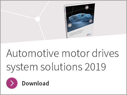 Infineon´s free eBook "Automotive motor drives system solutions 2019"
