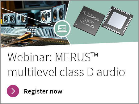 Register here for MERUS™ multilevel class D audio webinar