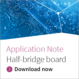 Infineon Banner Application Note CoolGaN™ IPS half-bridge board
