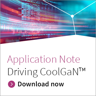 Infineon Banner Quick-reference guide 600V CoolGaN™ HEMTs
