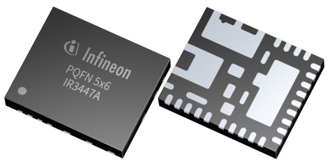 Infineon package picture PQFN 5x6 IR3447
