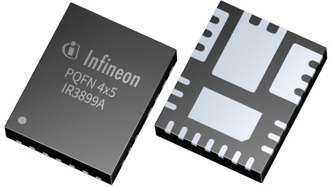 Infineon package picture PQFN 4x5 IR3899A