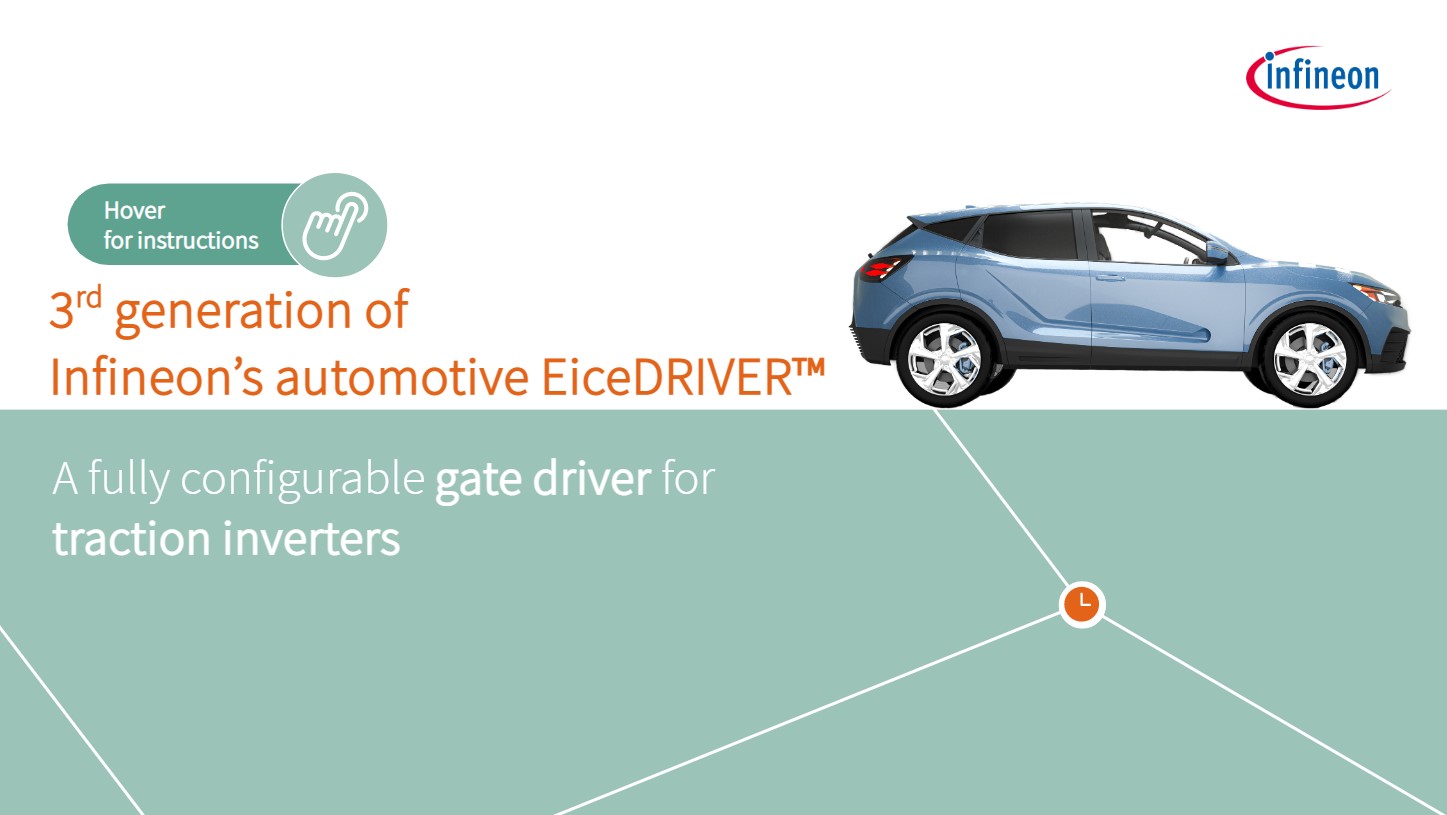 3rd generation of Infineon's automotive EiceDRIVER™