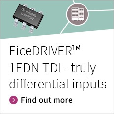 EiceDRIVER™ 1EDN truly differential inputs
