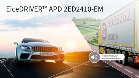 EiceDRIVER™ APD 2ED2410 gate driver for advanced automotive power distribution