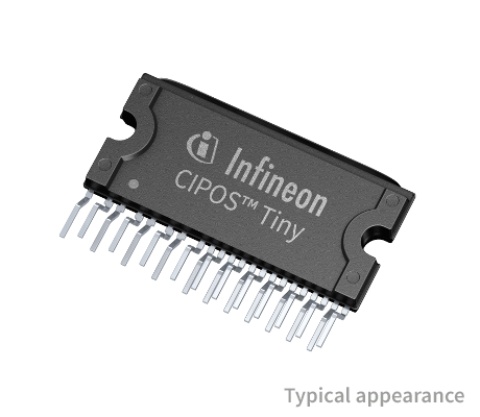 Product image for the CIPOS™ Tiny Intelligent Power Module with covered lead