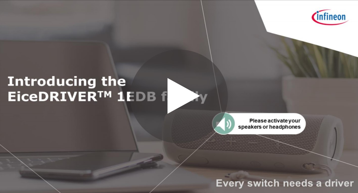 Infineon's training EiceDRIVER™ 1EDB family – introduction