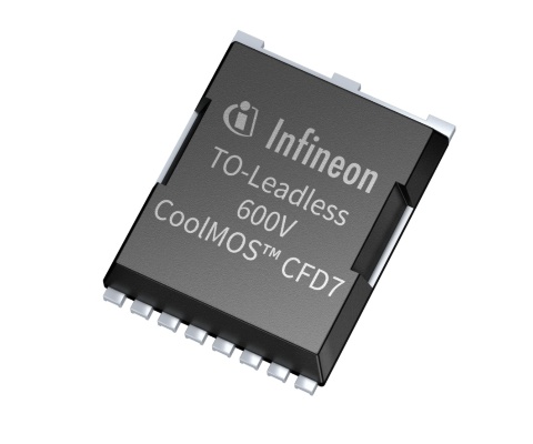 Infineon package picture 600V CoolMOS™ CFD7 in TOLL TO-leadless package