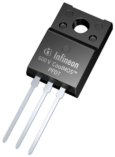 Infineon package picture 600V CoolMOS™ PFD7 TO220 FullPAK