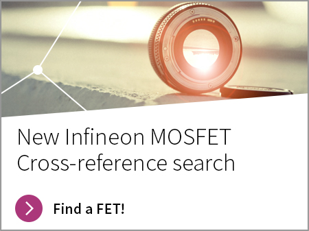 Infineon webbutton MOSFET cross reference tool 