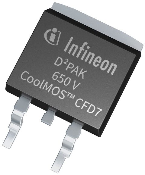 Infineon package 650V CoolMOS™ CFD7 TO263 D2PAK