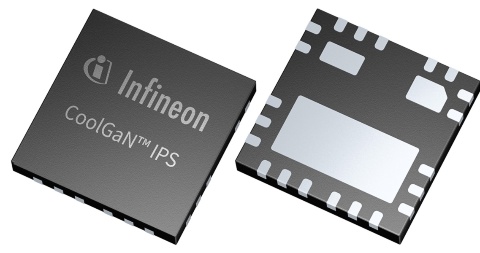 Infineon package CoolGaN™ Integrated Power Stages LIQFN-21-1 Combi