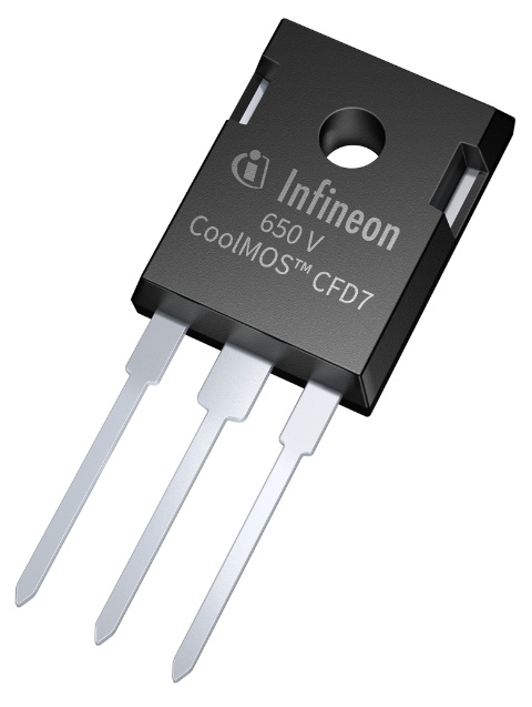 Infineon package 650V CoolMOS™ CFD7 in TO-247-3