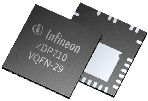 Infineon package VQFN-29 XDP™ digital power controller XDP710