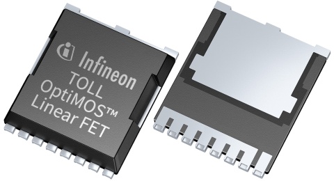 Infineon package OptiMOS™ Linear FET TOLL