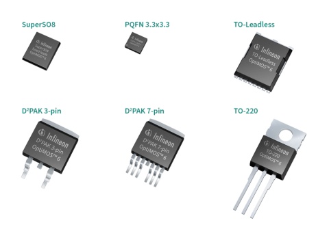Infineon packages OptiMOS™ 6 power MOSFET 200 V