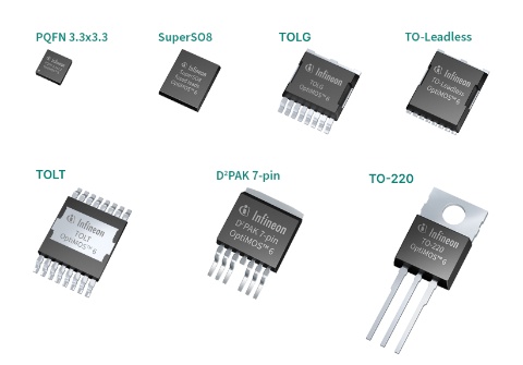 Power MOSFET Packages OptiMOS 6 135 V