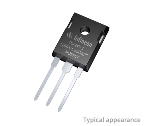 Product image of the SiC Trench MOSFET in TO247-3 package