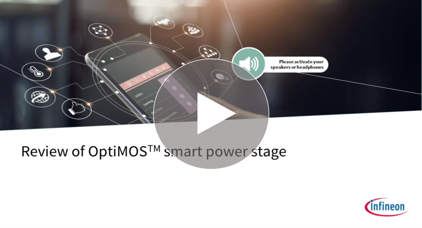 Infineon training OptiMOS™ integrated power stages