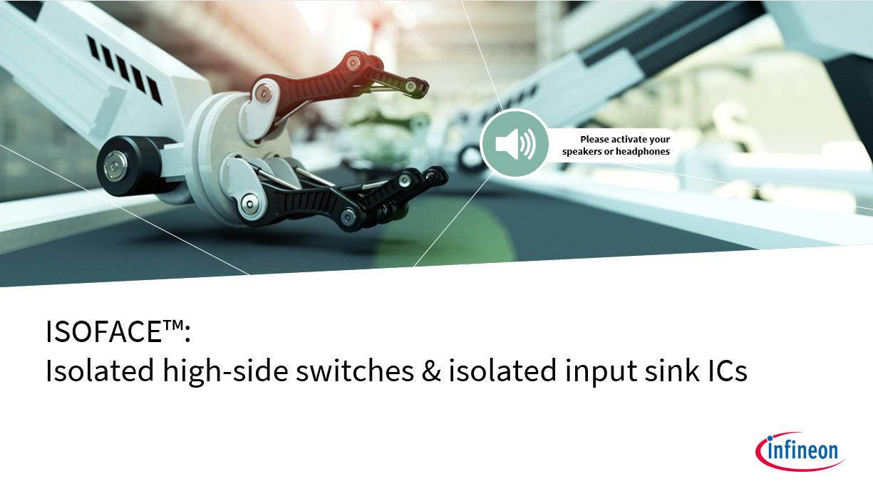 ISOFACE™: Isolated high-side switches and isolated input sink ICs