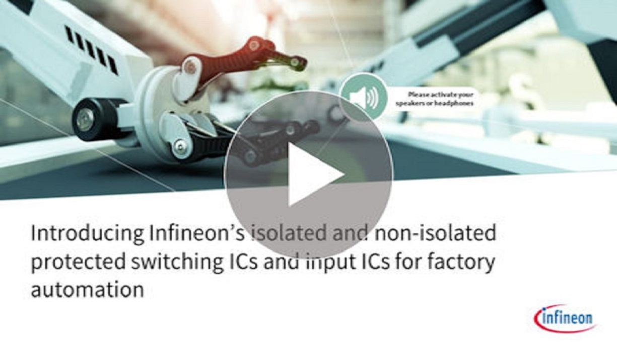 Infineon training for switching ICs and input ICs for factory automation