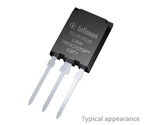 product image for the IGBT7 S7 1200V with anti-parallel diode in TO-247PLUS package