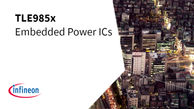 TLE985x Embedded Power ICs