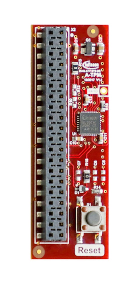 Infineon OPTIGA™ TPM SLI 9670 A-TPM board