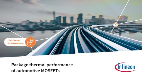Package thermal performance of automotive MOSFETs