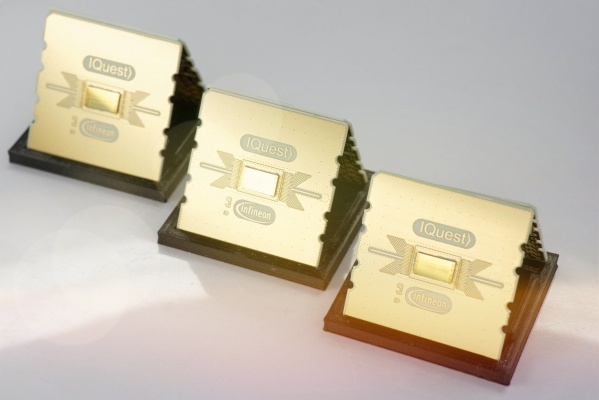 Infineon image trapped ion chips golden color 