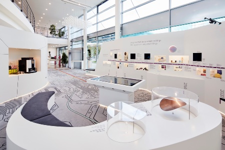 50 years Infineon in Austria - impressions of the multimedia exhibition, which is open to all.
