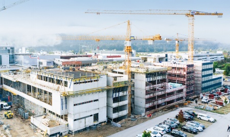 Forschungsgebäude Infineon Status Oktober 2019