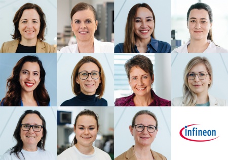 It is not only on International Women's Day that women with STEM education achieve great things. Find out here how ten TOP female technicians at Infineon Austria contribute to the digital and sustainable future.© Infineon Austria