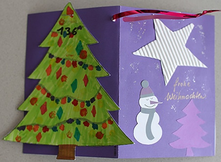 The wishtree cards from the kids 