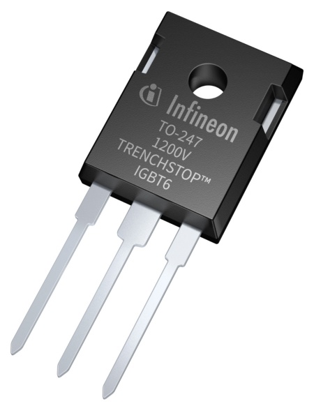 The new IGBT6 technology is designed to fulfill the increasing customer requirements for high efficiency and high power density. Application tests confirmed that the direct replacement of the predecessor Highspeed3 IGBT with the new IGBT6 S6 series translates into 0.2 percent efficiency improvement.
