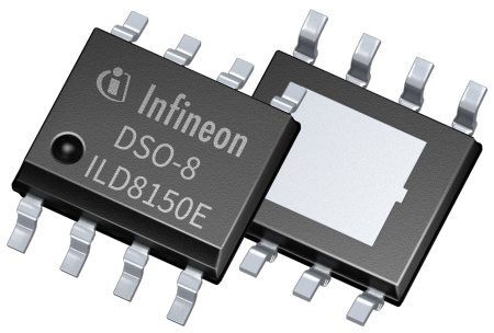 The ILD8150/E offers a deep dimming performance without flicker and prevents audible noise. A PWM input signal between 250 Hz and 20 kHz controls the LED current in analog dimming output mode from 100 to 12.5 percent and from 12.5 to 0.5 percent in hybrid dimming mode, with a flicker-free modulation frequency of 3.4 kHz.