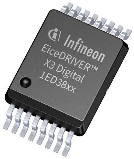  The EiceDRIVER™ X3 Enhanced 1ED34xx and 1ED38xx families are designed for IGBTs as well as for SiC and Si MOSFETs in discrete and module packages. The output current of up to 9 A eliminates the need for external booster components. Exceptional CMTI robustness of more than 200 kV/µs avoids faulty switching patterns.