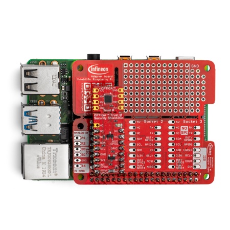 Infineon simplifies the design and implementation of secured smart home devices with the new Connected home security evaluation kit with OPTIGA™ Trust M for Raspberry Pi.