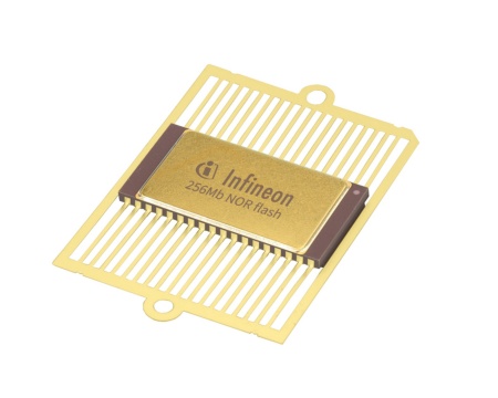 Infineon’s 256 Mb and 512 Mb NOR Flash non-volatile memories are radiation-tolerant up to 30 krad (Si) biased and 125 krad (Si) unbiased. At 125°C, the devices support 1,000 Program/Erase cycles and 30 years of data retention and at 85°C 10k Program/Erase cycles with 250 years of data retention. They are qualified to MIL-PRF-38535’s QML-V flow (QML-V Equivalent), the highest quality and reliability standard certification for aerospace-grade ICs.