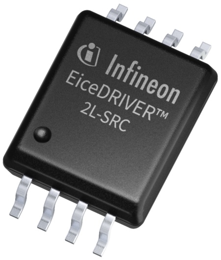  EiceDRIVER™ 2L-SRC 紧凑型（1ED32xx）栅极驱动器系列提供10 A和18 A的驱动电流。同时，它的额定电压高达2300 V，支持远远超过1200 V阻断电压的电源开关。