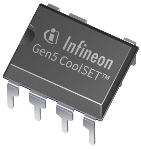 With its 5th generation fixed-frequency CoolSET™ portfolio, Infineon Technologies combines optimized performance, efficiency, and reliability in high-voltage power supplies with reduced bill-of-material count and cost, as well as lower design efforts.