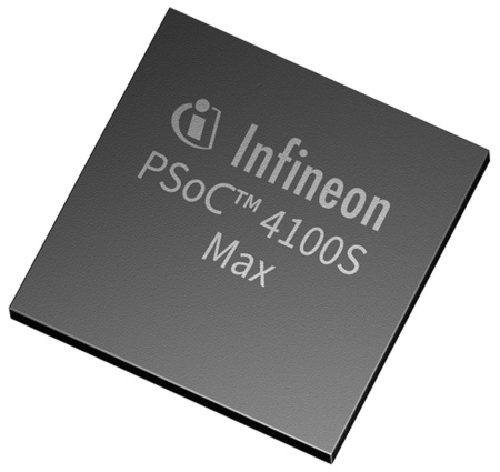 The Infineon PSoC™ 4100S Max includes up to 384K Flash memory – the largest PSoC 4 Flash memory in its class – up to 84 GPIOs, CAN-FD, high-speed, long-range wired communication, and I²S master for fully embedded audio solutions. The new features also include dual fifth-generation CAPSENSE blocks, which deliver differentiated HMI and touch sensing solutions. It also features a cryptographic accelerator for a more secure interface for tomorrow’s touch user interface applications.