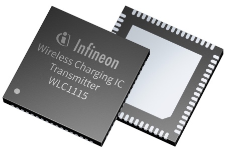 Beim WLC1115 von Infineon handelt es sich um einen hochintegrierten, Qi-kompatiblen und vollständig konfigurierbaren 15-W-Transmitter-Controller-IC für kabellose Ladelösungen. Er enthält eine USB-PD/PPS-Senke, einen DC/DC-Controller, Gate-Treiber für DC/DC, einen Vollbrücken-Inverter, Sensorperipherie sowie einen konfigurierbaren Flash-Speicher. Der WLC1115 unterstützt einen weiten Eingangsspannungsbereich von 4,5 V bis 24 V, Mehrwegspannung und strombasierte ASK-Demodulation. Darüber hinaus verfügt der Controller über einen integrierten, programmierbaren High-Side Current-Sense-Verstärker und eine adaptive Fremdkörpererkennung.