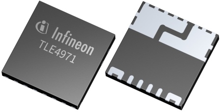 Infineon’s XENSIV TLE4971 devices offer a precise magnetic current sensing based on proprietary temperature and stress compensation, without the negative effects of magnetic cores cased from hysteresis or saturation effects