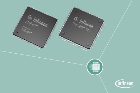 Infineon's AURIX™ and TRAVEO™ microcontroller extended their support for the IEC 61508 hardware and software metrics, including all documentation required for functional safety certification.