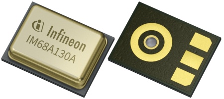 Infineon is expanding its automotive microphone portfolio with the introduction of the XENSIV™ MEMS microphone IM68A130A, designed for ANC systems with an analog interface.