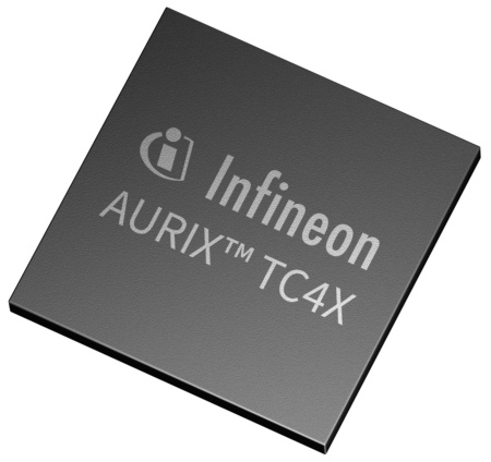 The first device of the new Infineon AURIX™ TC4X series is already secured with ESCRYPT CycurHSM 3.x.