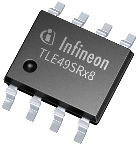 The XENSIV™ TLE49SR angle sensor family from Infineon offers exceptional stray field immunity, high accuracy, and meets ISO11452-8 level IV requirements for car hybridization and electrification.