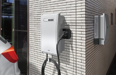 For the V2X system, KPEP-A series, Infineon’s CoolGaN™ technology is utilized combined with a unique control technology allowing for bi-directional charging and discharging paths between renewable energy sources, the grid, and EV batteries.