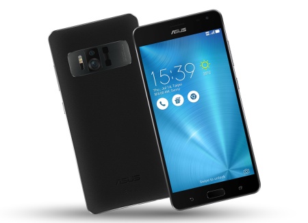 The ASUS Zenfone AR is the world’s flattest smartphone that offers a 3D Time-of-Flight (ToF) camera. It uses Tango technology of Google. (Photo: ASUS)